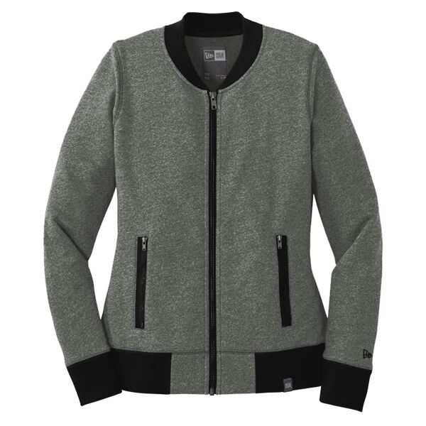 Women's French Terry Baseball Full Zip Thumbnail