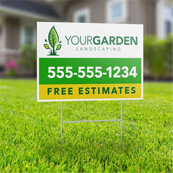 Coroplast Yard Sign+Stakes Thumbnail