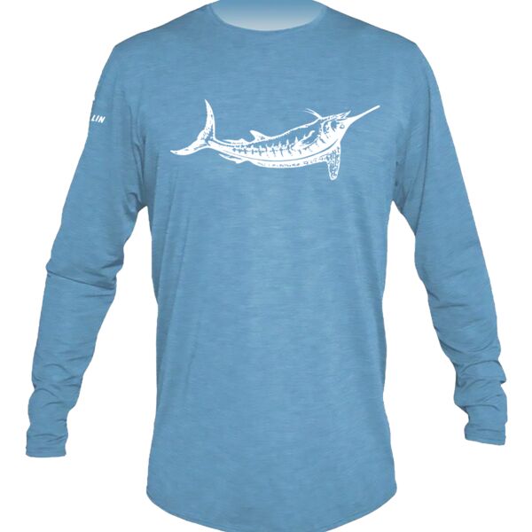 Bahama Heathered Long Sleeve T Shirt  Thumbnail