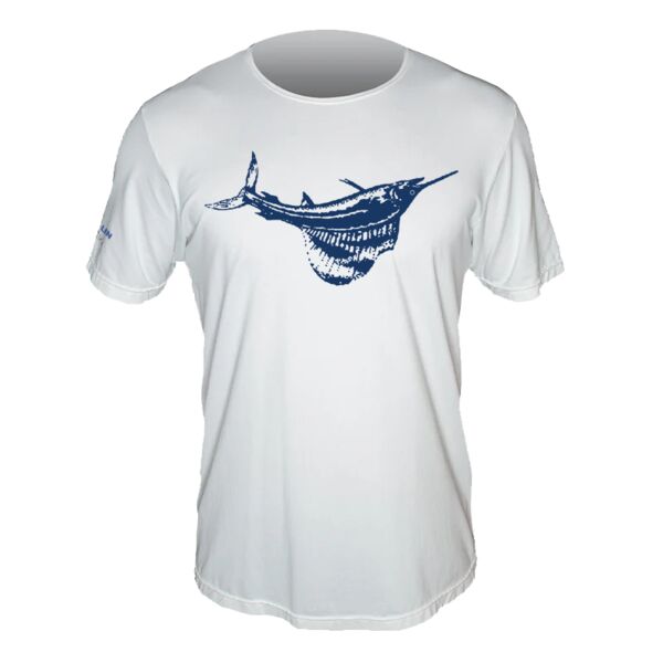 Blue Sailfish Tee Shirt Short Sleeve Thumbnail