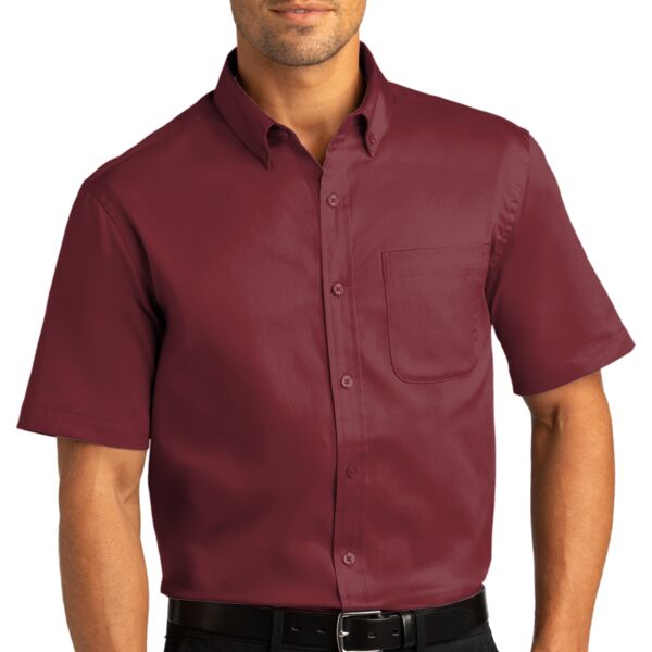 Short Sleeve SuperPro React Twill Shirt Thumbnail